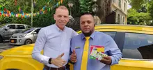 Taxistas de Cali también están en modo Sudamericano Sub-20