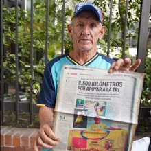 En el Sudamericano sub 20, Manuel Loor ´el malabarista con la piedra bien puesta´ 