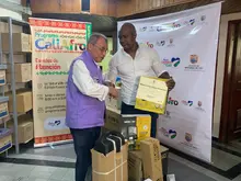 Programa CaliAfro entregó insumos a jóvenes emprendedores 