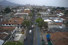 Así luce el corredor vial de la calle 9 intervenido con ‘Obras de Corazón’