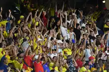 Colombia tuvo la mejor hinchada en su encuentro contra Brasil, en el Suramericano de Fútbol Sub20