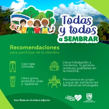 Vamos Todas y Todos a sembrar el Bosque de los Estudiantes