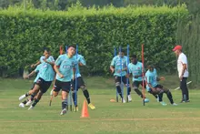 Último entrenamiento de la Selección Colombia Sub20 de Fútbol en Cali