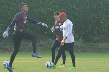 Último entrenamiento de la Selección Colombia Sub20 de Fútbol en Cali
