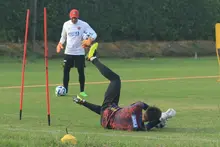 Último entrenamiento de la Selección Colombia Sub20 de Fútbol en Cali