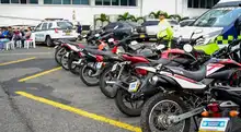 En contundentes operativos las autoridades de Cali recuperaron 700 celulares y 7 motocicletas robadas 