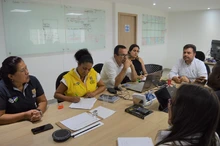 Secretaría de Seguridad y Justicia y la EDRU articulan esfuerzos en pro del centro de Cali