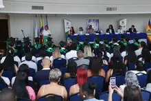 Primer grupo de graduados 2023 del programa Todas y Todos a Estudiar