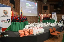 29 grupos de apoyo comunitario del Sistema de Alertas Tempranas Inteligentes y Comunitarias- SATIC ya están equipados