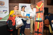 29 grupos de apoyo comunitario del Sistema de Alertas Tempranas Inteligentes y Comunitarias- SATIC ya están equipados