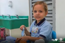 Con los niños y las niñas, la alimentación escolar también regresó a las aulas