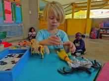 Niñas y niños regresaron con entusiasmo y alegría a las ocho Unidades de Transformación Social 