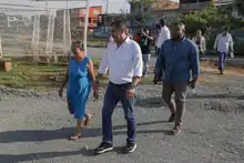 Alcalde Ospina inspeccionó obras del Bulevar de Oriente 