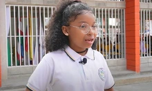 “Llevaba tres años sin estudiar hasta que llegué a Cali”: alumna de la Institución Alberto Carvajal Borrero