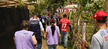 Funcionarios del Gabinete Distrital alentaron a jóvenes barristas del comedor comunitario Pal Barrio Raíces