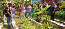 Funcionarios del Gabinete Distrital alentaron a jóvenes barristas del comedor comunitario Pal Barrio Raíces