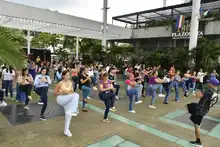 Más de 30 mujeres de la Secretaría de Seguridad y Justicia hicieron parte de la actividad de Defensa Personal