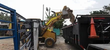 Comienza proceso de limpieza de la Estación de Transferencia de la carrera 50 al oriente de Cali