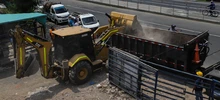 Comienza proceso de limpieza de la Estación de Transferencia de la carrera 50 al oriente de Cali