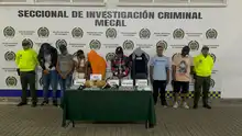 Policía neutraliza a narcotraficantes en tejados de la comuna 15