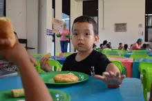 Niñas y niños reciben el 70 por ciento del requerimiento nutricional diario, en las 135 UTS de Cali