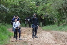 Becarios de Todas y Todos a Estudiar iniciaron la siembra de 7.000 árboles en el Bosque de los Estudiantes