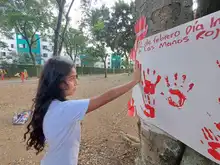 12 de febrero, Día Internacional de las Manos Rojas: seguimos construyendo paz
