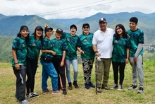 Con la siembra de 2576 árboles avanza El Bosque de los Estudiantes