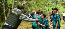 Becarios de Todas y Todos a Estudiar iniciaron la siembra de 7.000 árboles en el Bosque de los Estudiantes