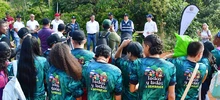 Becarios de Todas y Todos a Estudiar iniciaron la siembra de 7.000 árboles en el Bosque de los Estudiantes