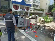 Operativos de recuperación del espacio público devuelven la tranquilidad en el Parque de las Tortugas