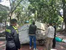 Operativos de recuperación del espacio público devuelven la tranquilidad en el Parque de las Tortugas