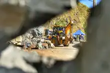 Las rocas caídas cerca de la curva del Cerezo serían retirados en su totalidad 