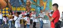 Banda músico marcial ‘Brigada 152’: un espacio de arte en el oriente de Cali 