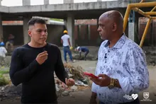 Reiniciadas obras de infraestructura de la sede educativa Bienestar Social en Mariano Ramos