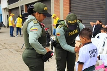 Instalación de Frente de Seguridad en el barrio San Pascual