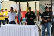 Instalación de Frente de Seguridad en el barrio San Pascual