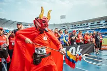 La Mechita pintó de rojo las calles de Cali
