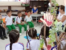 “Tenemos un primer día que es como una primera cita de amor”: Claudia Bernal, profesora de preescolar