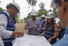 Contraloría General de la Nación visitó obras de Cristo Rey