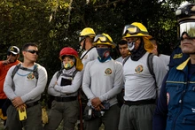 ‘Bambi Bucket’, el arma para sofocar posibles incendios en Cali