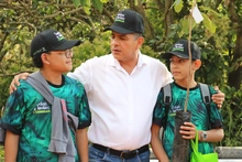 6000 árboles sembrados en febrero con Todas y Todos a Estudiar