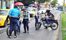 Más de mil comparendos por invasión a carriles exclusivos, durante primeros dos meses de 2023