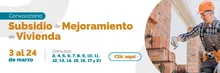 Banner externo convocatoria mejoramiento 2023 I 