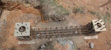 Así avanza la cimentación del ‘Puente verde’ sobre la Circunvalar
