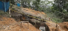 Así avanza la cimentación del ‘Puente verde’ sobre la Circunvalar