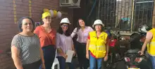 Funcionarios de la EDRU recorren el centro, revisando planes de mejora y retroalimentación para el territorio. 