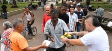 El Pescador de Hombres deja corazones contentos en el barrio Obrero