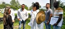 Consorcio constructor del Parque Tecnológico de Innovación San Fernando visitó el predio