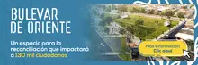 Banner Bulevar de Oriente 